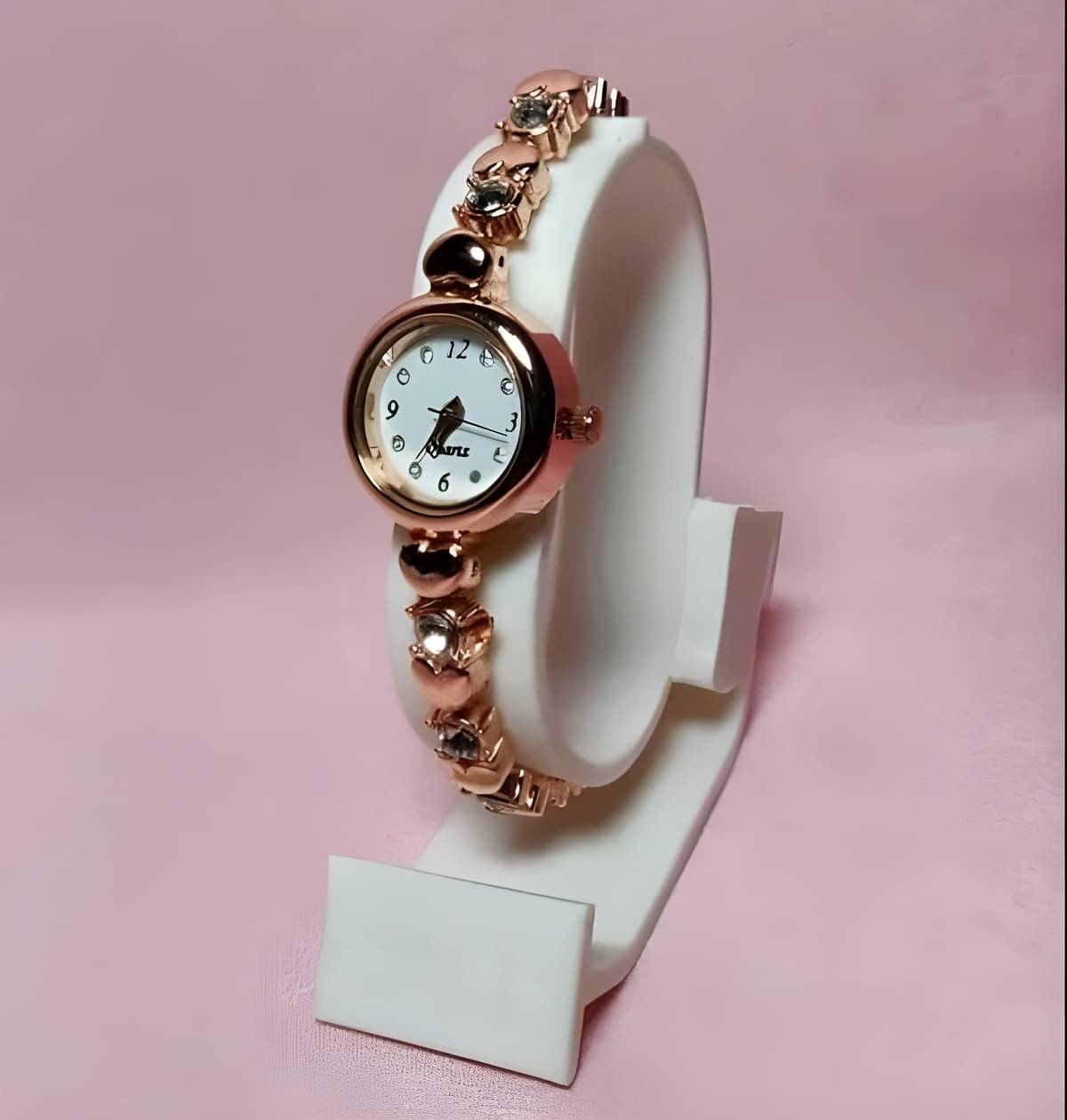     			Cosmic Rose Gold Metal Analog Womens Watch