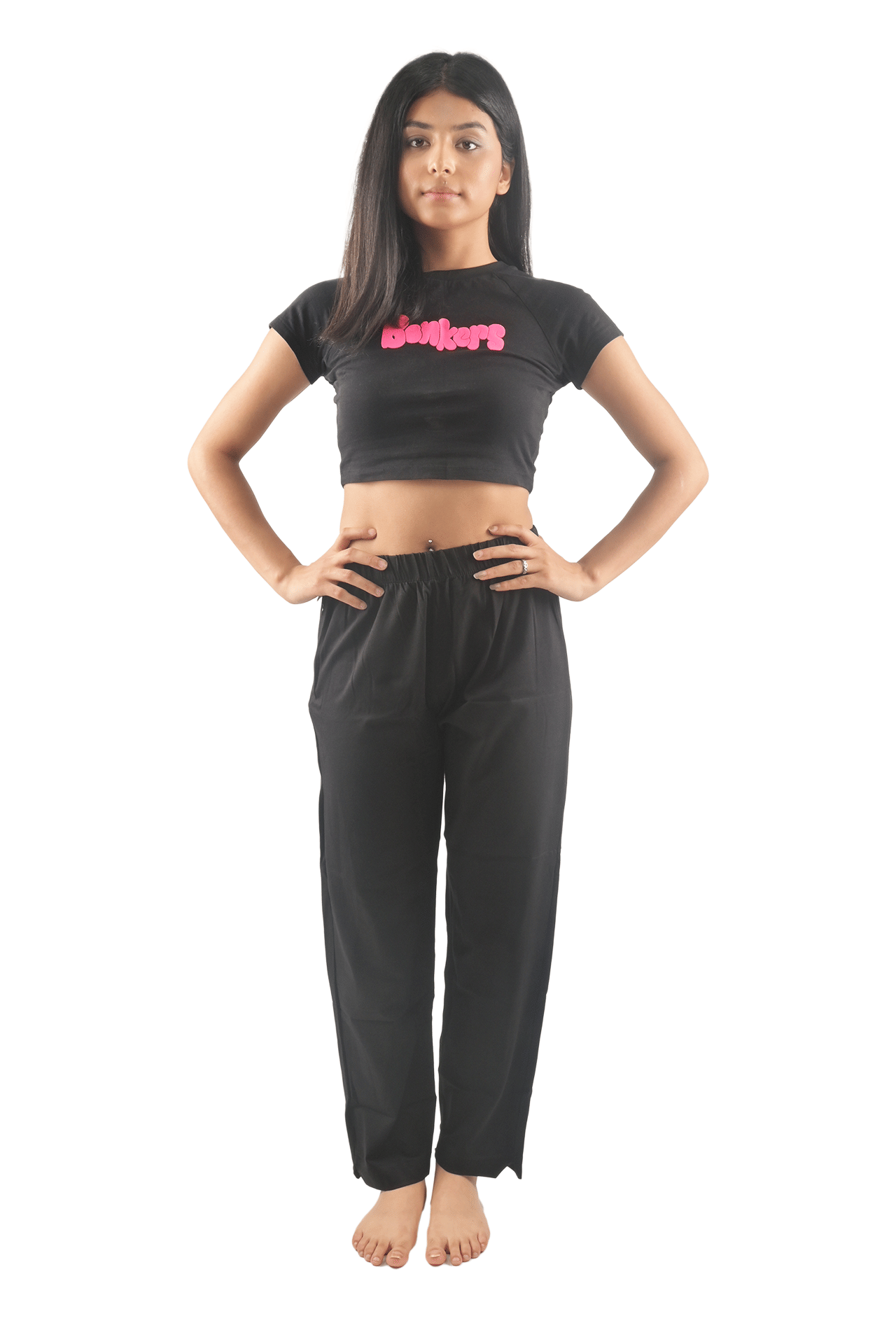 DESHBANDHU DBK Pack of 1 Cotton Regular Women's Casual Pants ( Black ) - Trousers | Buy online on ZillyBuy