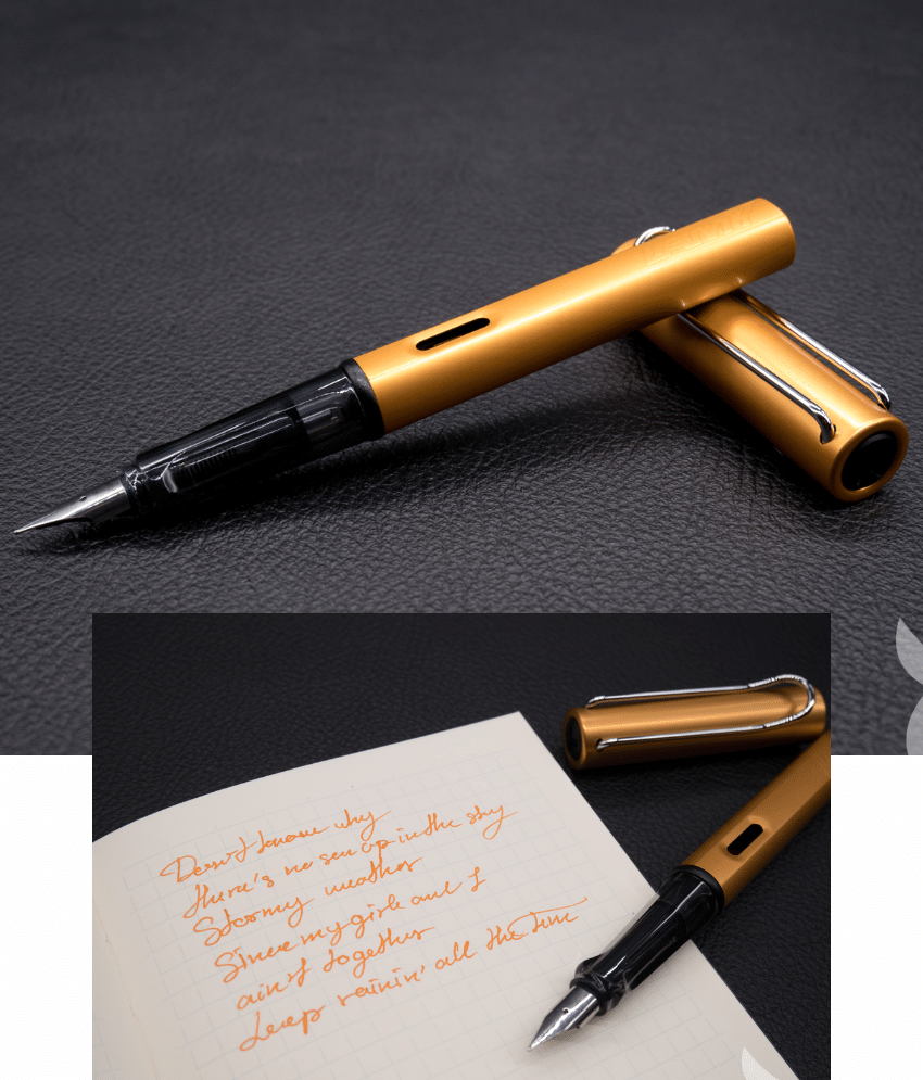 DNESHY Gold Extra Fine Line Fountain Pen ( Pack of 1 ) DNESHY Gold Extra Fine Line Fountain Pen ( Pack of 1 )