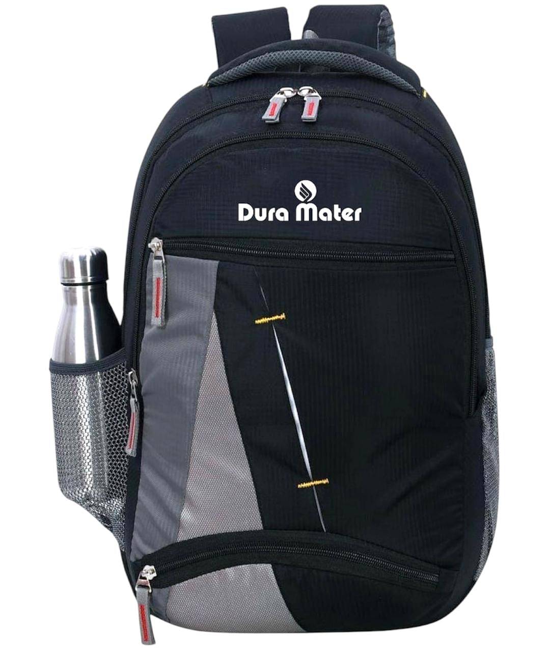 Dura Mater 30 Ltrs Polyester Backpack *For Boys & Girls ( Black ) Dura Mater 30 Ltrs Polyester Backpack *For Boys & Girls ( Black )
