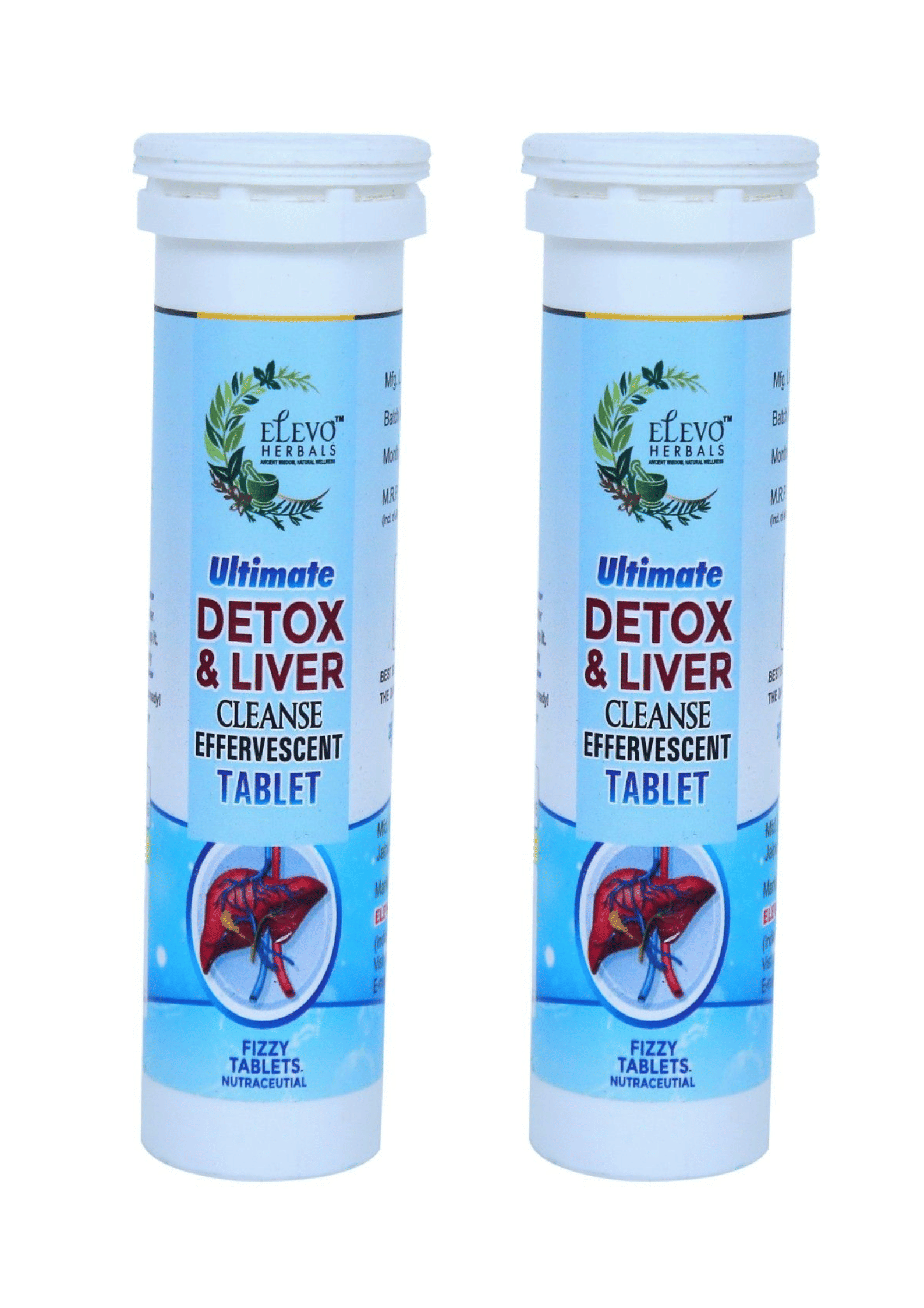 ELEVO HERBALS LIVER DETOX Tablet 30 no.s Pack Of 2 ELEVO HERBALS LIVER DETOX Tablet 30 no.s Pack Of 2