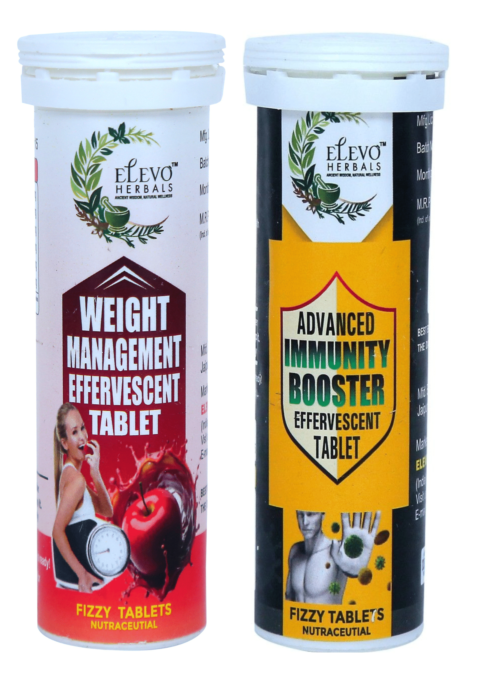     			ELEVO HERBALS Tablets For Weight Loss ( Pack of 2 )