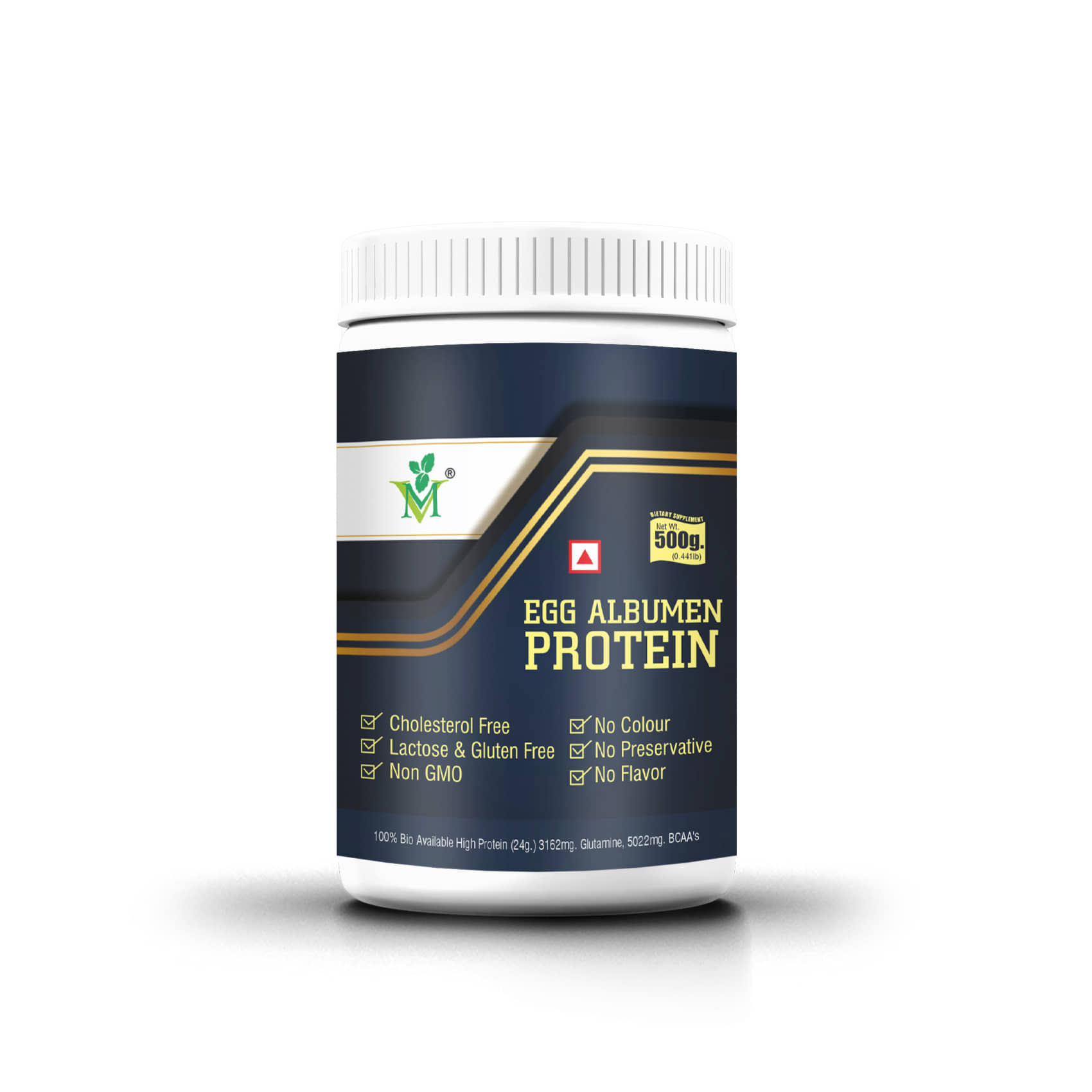 Egg Albumen White Protein Powder - 500gm