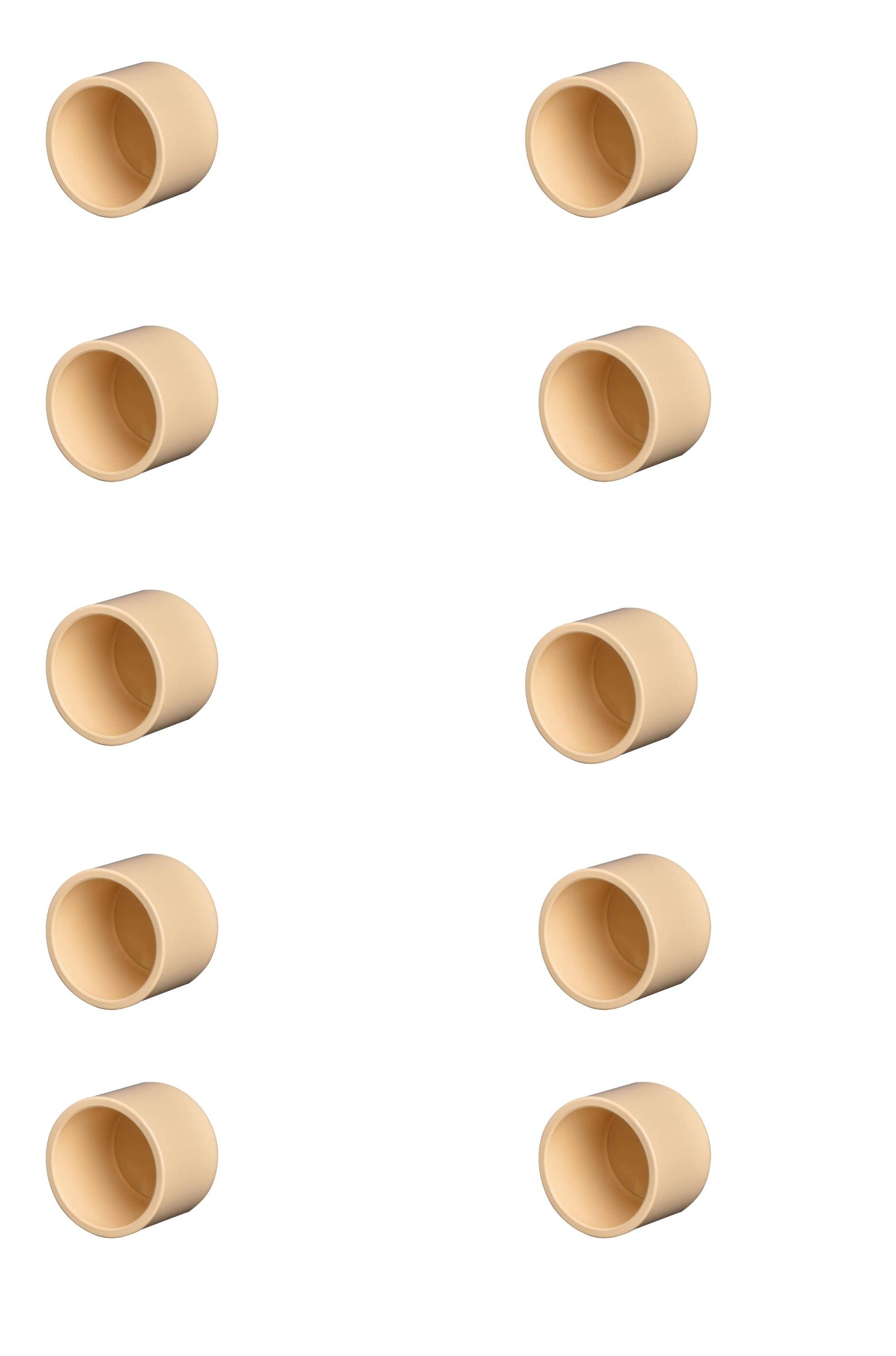FITVIT CPVC End Cap 25mm (1 Inch), Pack of 10 | Heavy Duty Plumbing Fitting for Hot & Cold Water Systems FITVIT CPVC End Cap 25mm (1 Inch), Pack of 10 | Heavy Duty Plumbing Fitting for Hot & Cold Water Systems