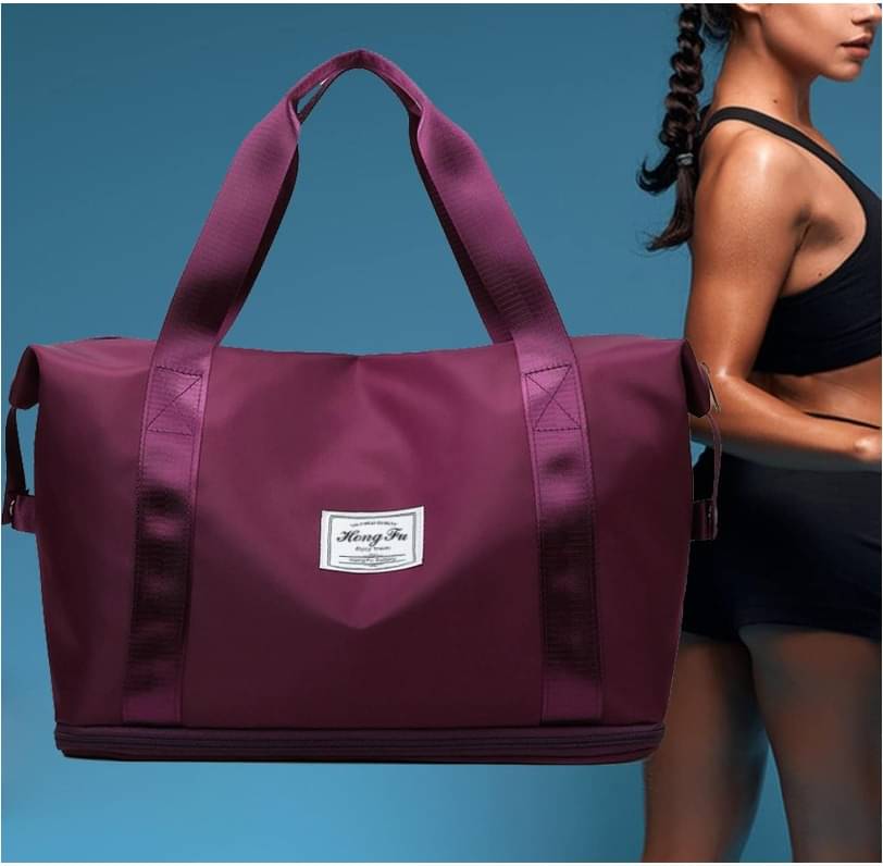    			Genric Shoulder Bag Fabric Set of 1 ( Maroon )