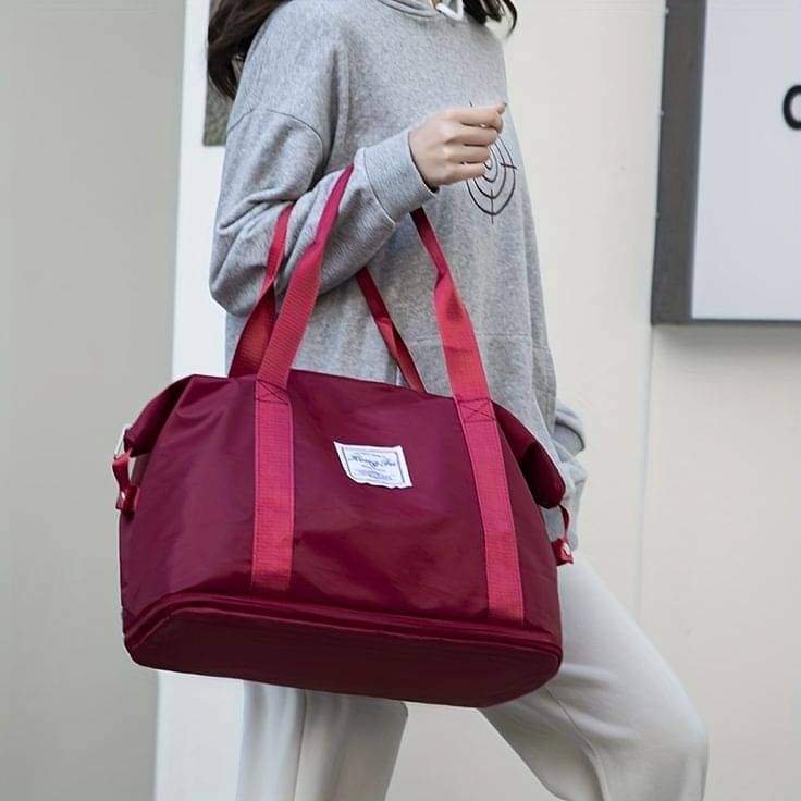     			Genric Shoulder Bag Fabric Set of 1 ( Maroon )