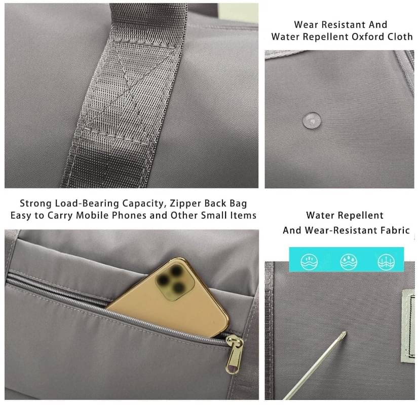     			Genric Sling Bag Fabric Set of 1 ( Light Grey )