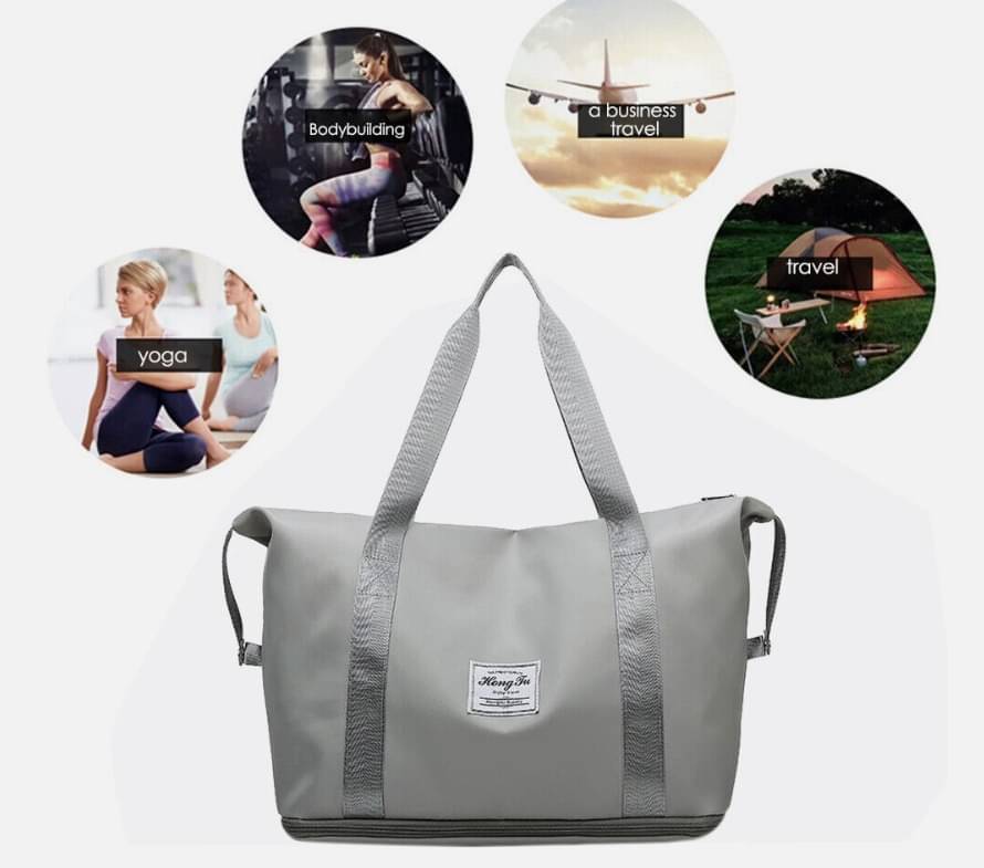     			Genric Tote Bag Fabric Set of 1 ( Light Grey )