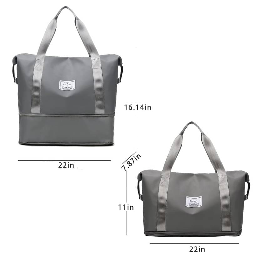     			Genric Tote Bag Fabric Set of 1 ( Light Grey )