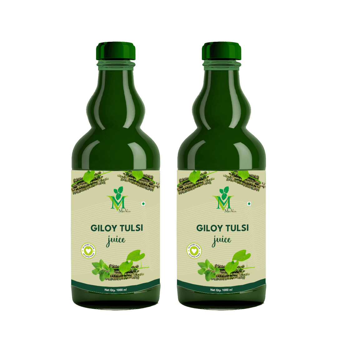Giloy Tulsi sugar free Juice Pack of 2 - 1000ml Giloy Tulsi sugar free Juice Pack of 2 - 1000ml