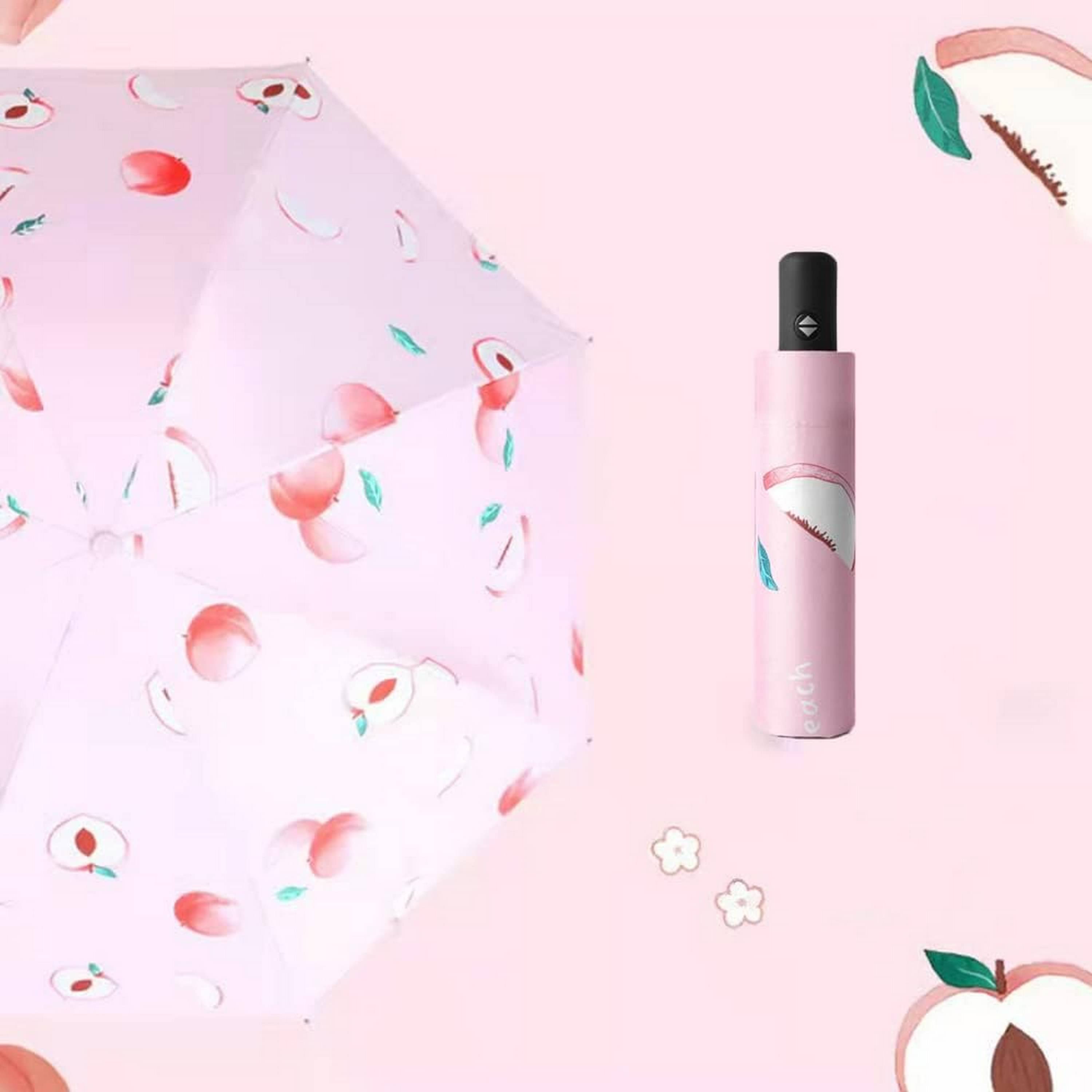     			Infispace PeachPuff 3 Fold Umbrella
