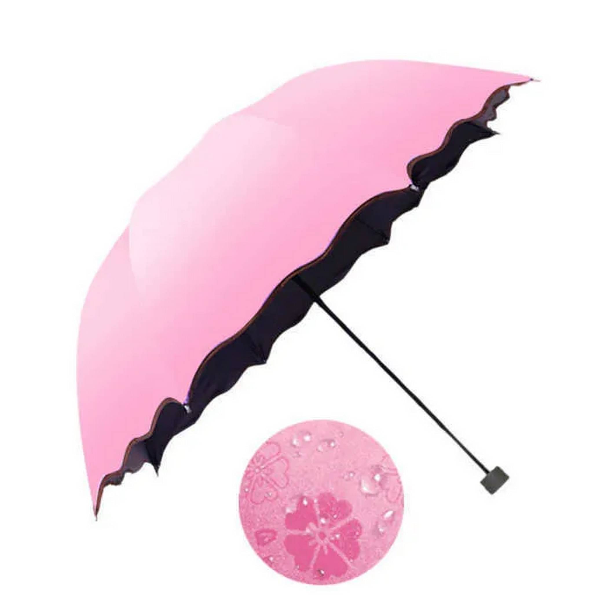 Infispace Pink 3 Fold Umbrella Infispace Pink 3 Fold Umbrella