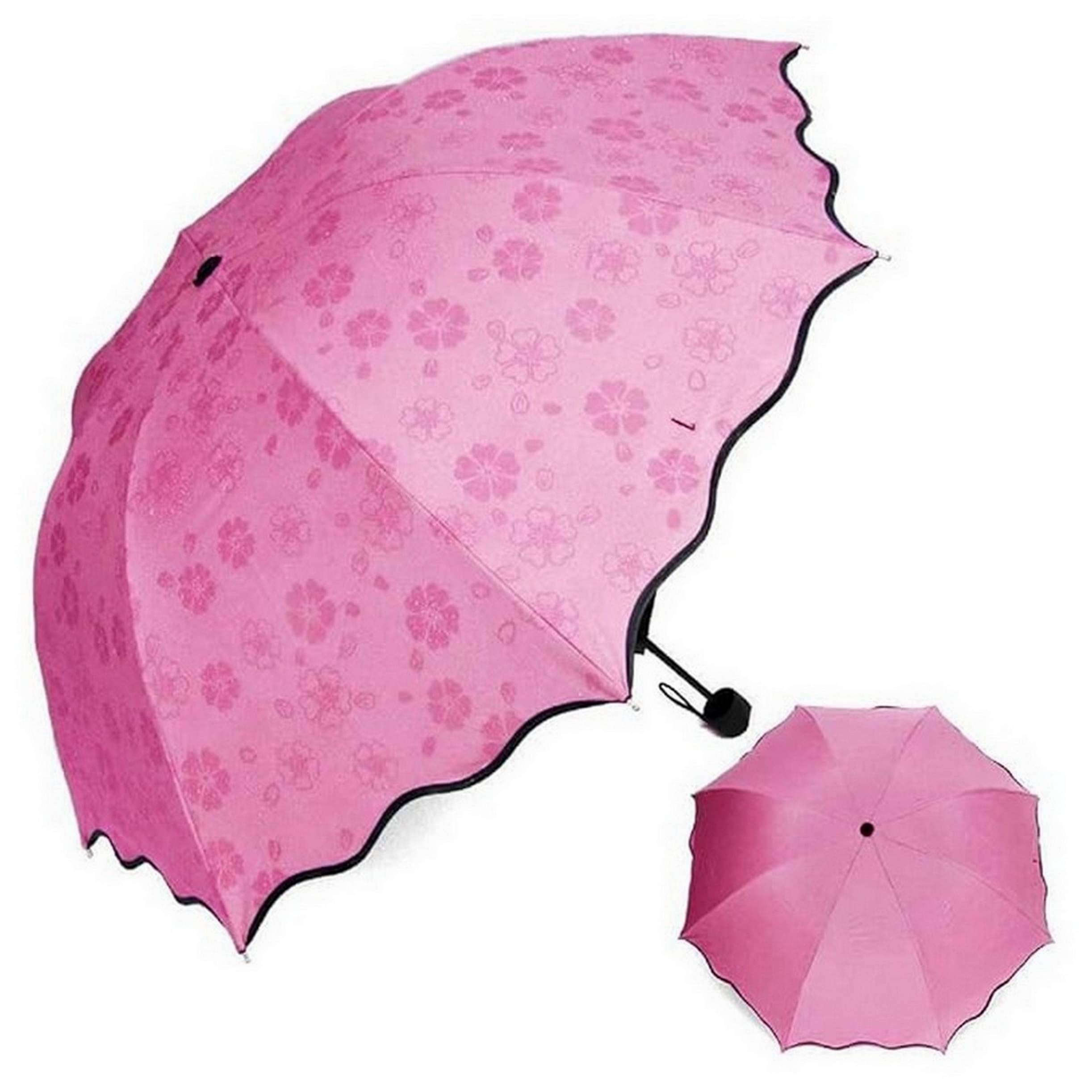 Infispace Pink 3 Fold Umbrella Infispace Pink 3 Fold Umbrella