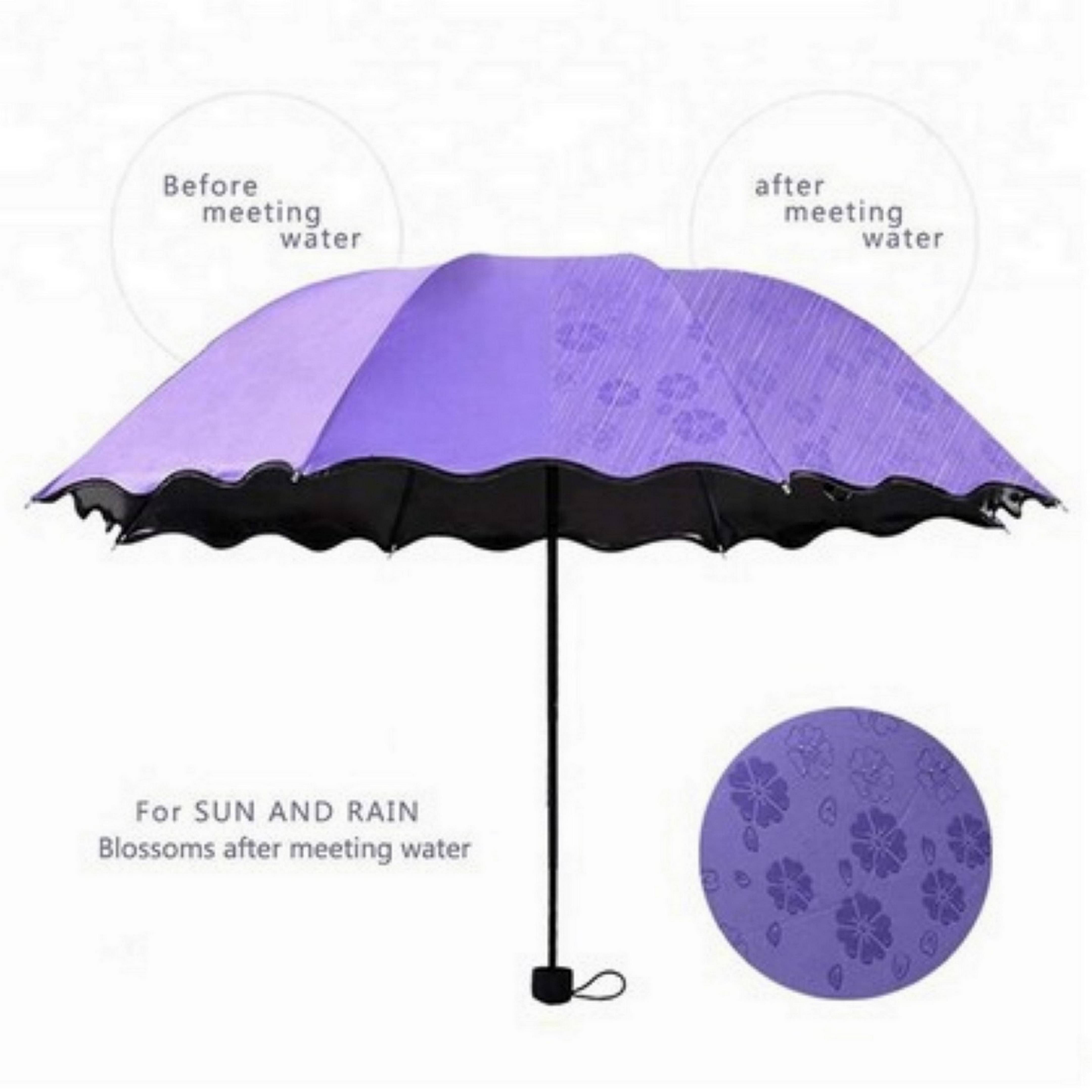 Infispace Purple 3 Fold Umbrella Infispace Purple 3 Fold Umbrella