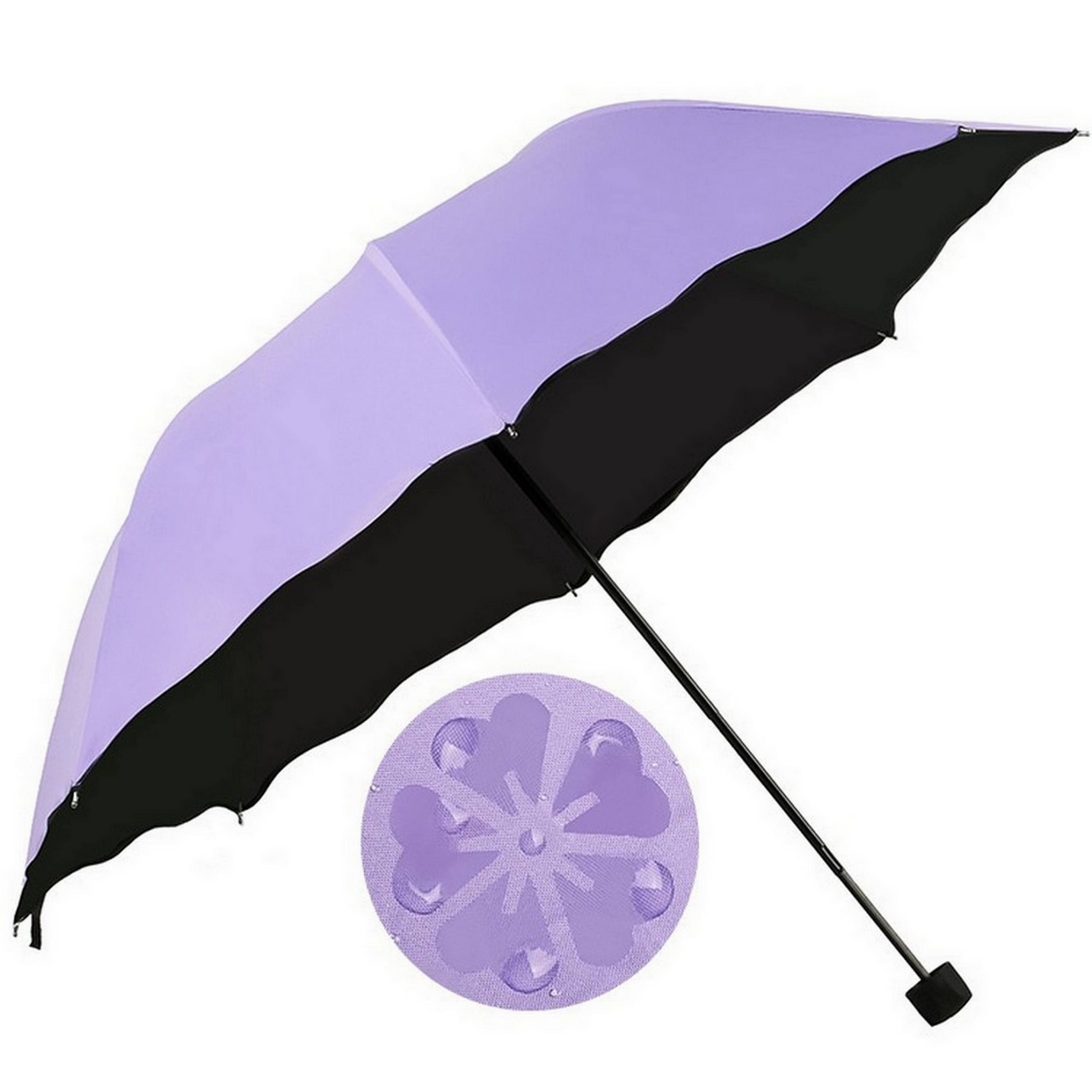     			Infispace Purple 3 Fold Umbrella