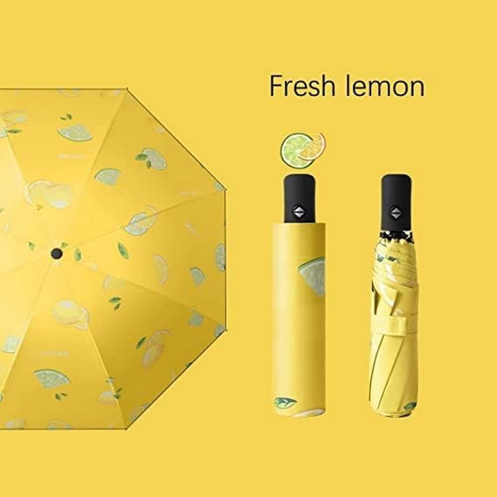     			Infispace Yellow 3 Fold Umbrella