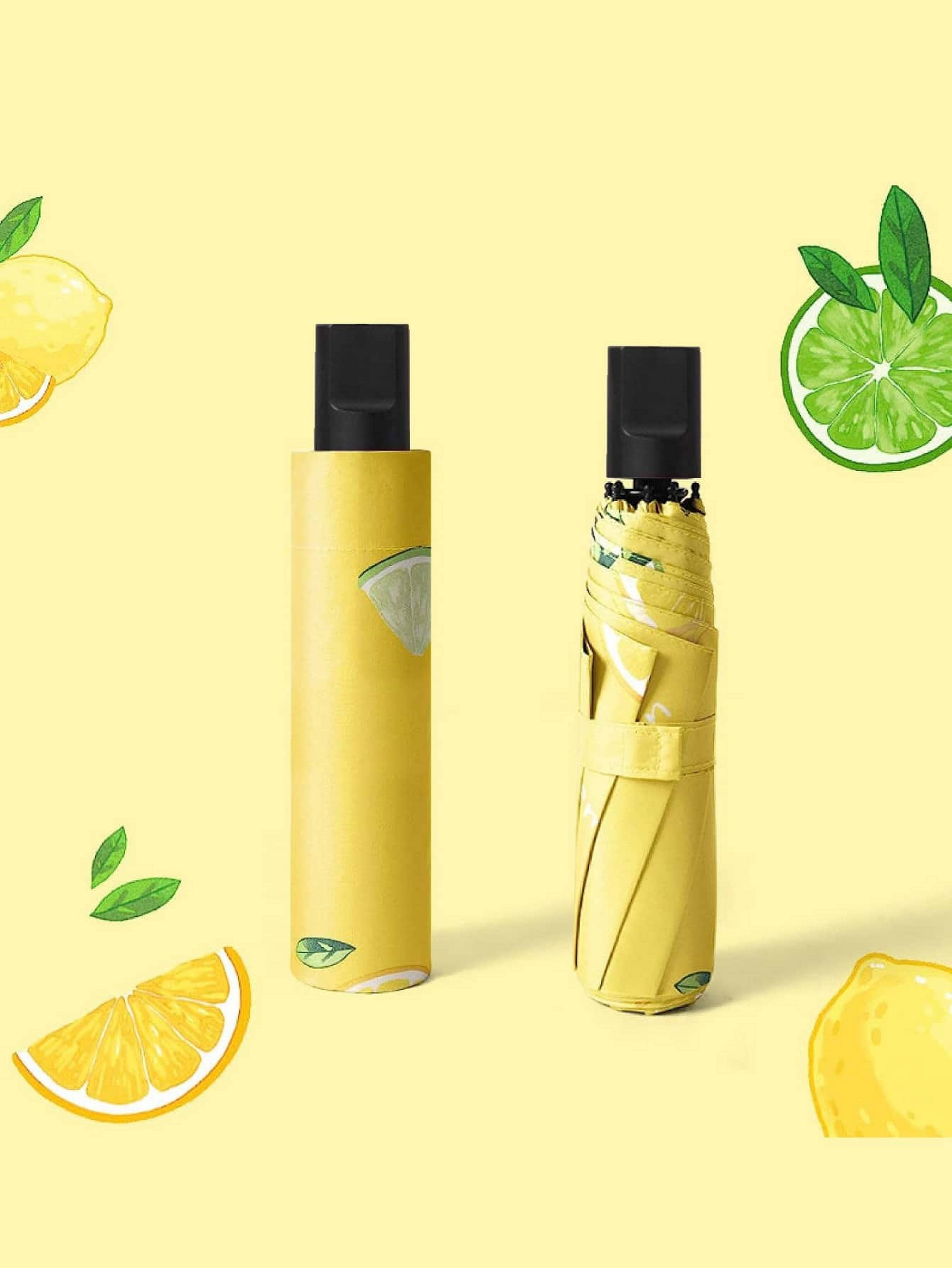     			Infispace Yellow 3 Fold Umbrella