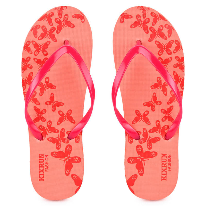     			KIXRUN FASHION Orange Women's Daily Slipper