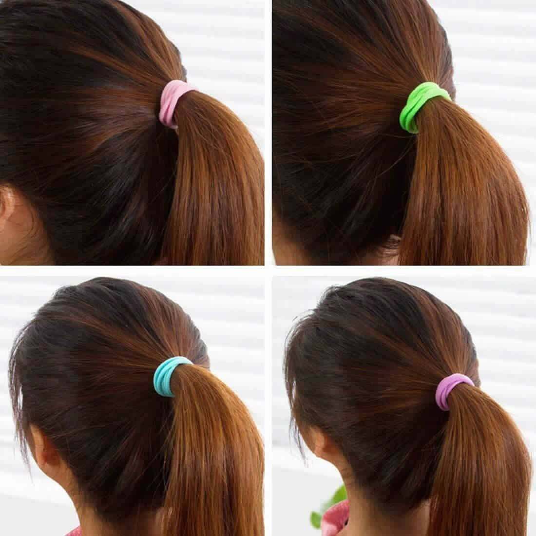     			Mehak Creation Multi Girls Rubber Band ( Pack of 1 )