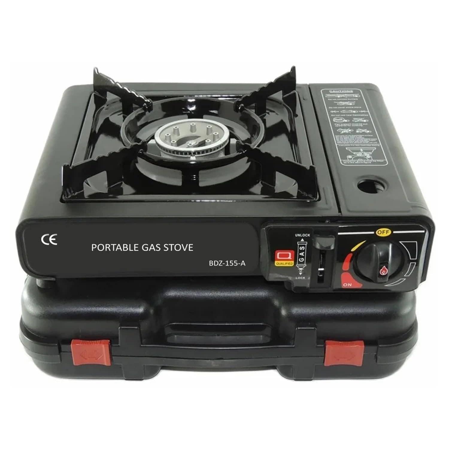 Portable Camping Stove With CarryIng Case | 2 IN Portable Camping Stove | Gas Powerd Single Burn Stove For Outdoor, Camping, Hiking, Traking - Sports and Fitness Equipment | Buy online on ZillyBuy