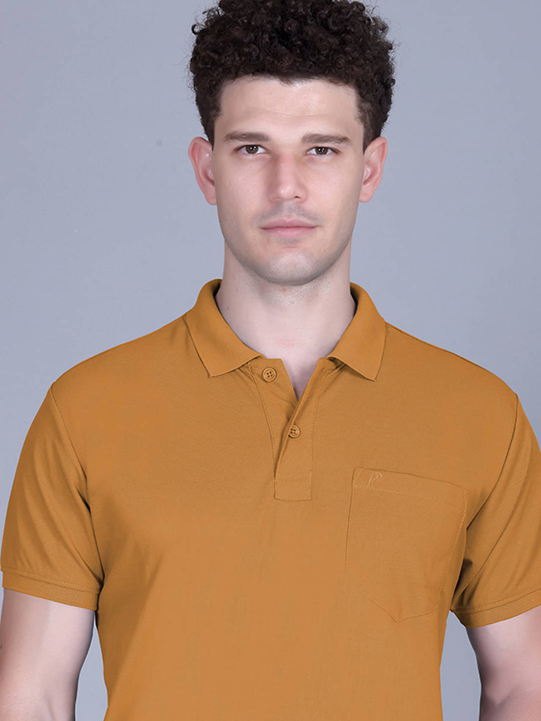 Promount Men Polyester Regular Fit Solid Polo T Shirt ( Rust ) Promount Men Polyester Regular Fit Solid Polo T Shirt ( Rust )