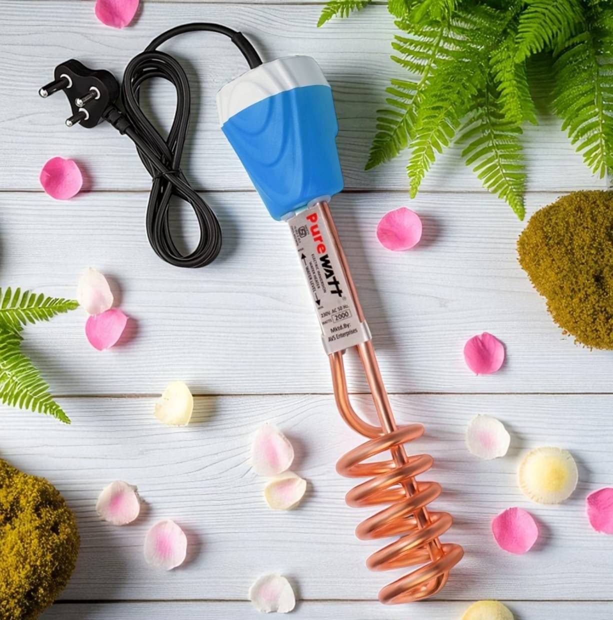     			Pure Watt Blue 2000W Copper Immersion Rod