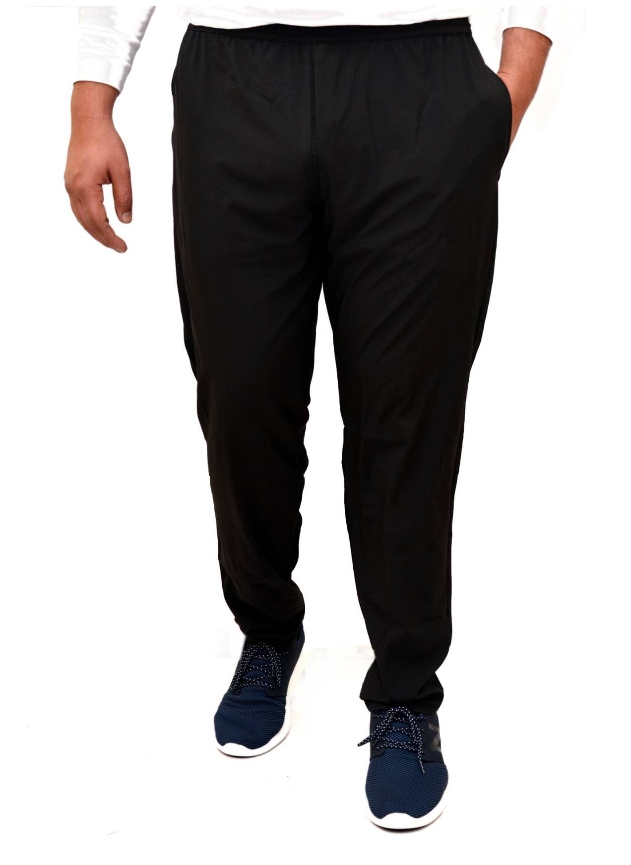     			RAN BOLT Black Polyester Men's Trackpants ( Pack of 1 )