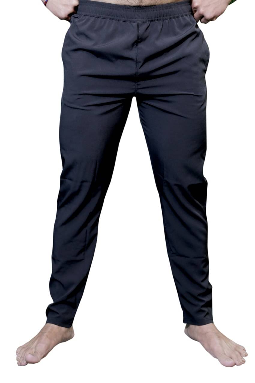 RAN BOLT Black Polyester Men's Trackpants ( Pack of 1 ) RAN BOLT Black Polyester Men's Trackpants ( Pack of 1 )