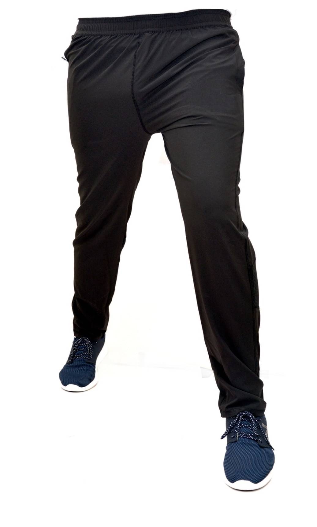     			RAN BOLT Black Polyester Men's Trackpants ( Pack of 1 )