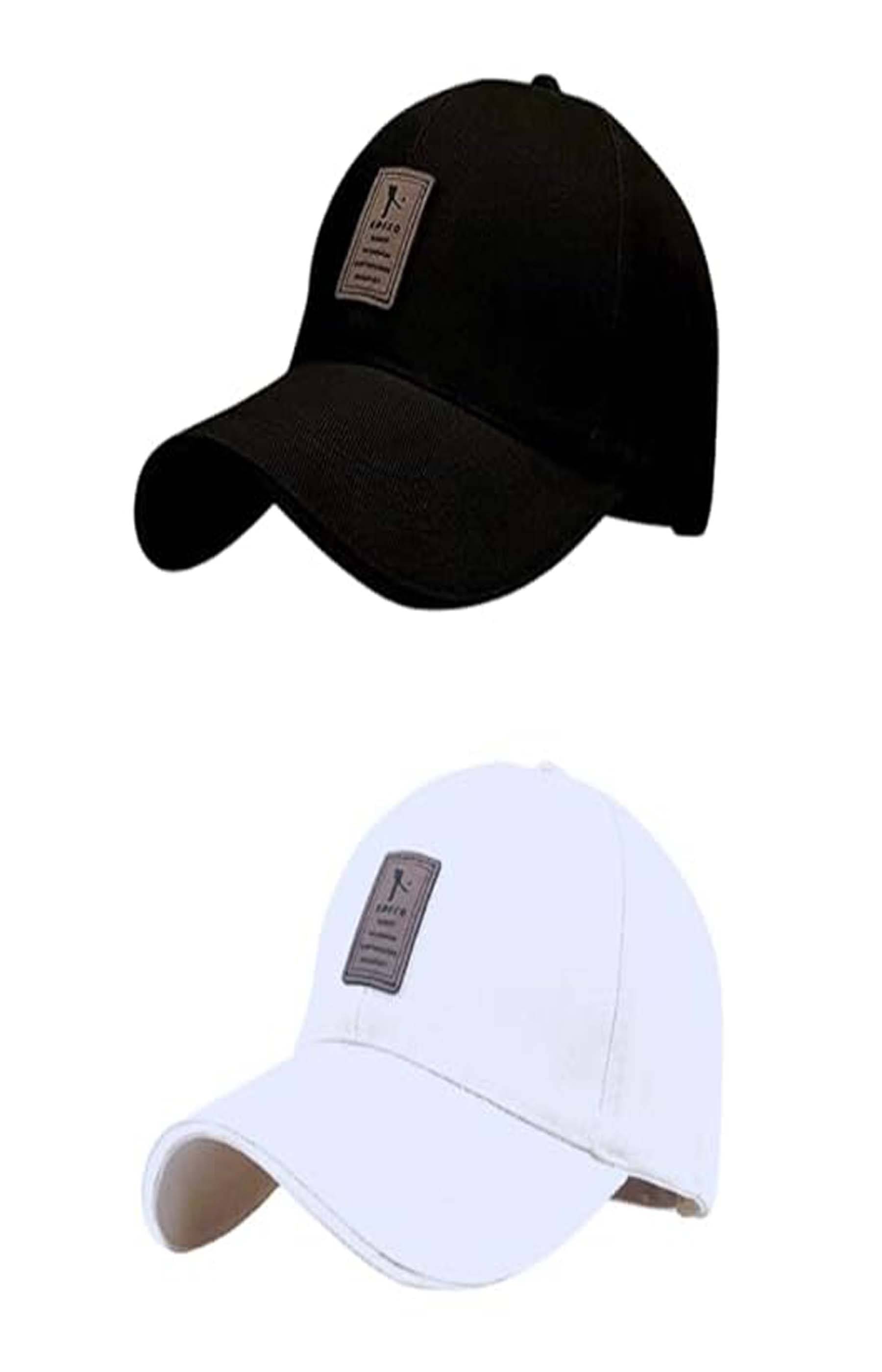 RHYLOZ Pack of 2 Cotton Men's Cap ( Multicolor ) RHYLOZ Pack of 2 Cotton Men's Cap ( Multicolor )
