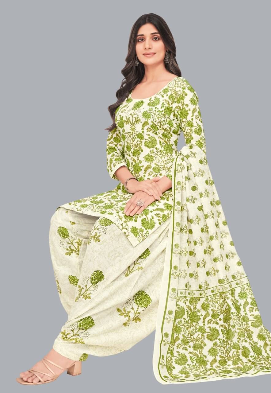 SIMMU Women Cotton Unstitched Dress Material ( Multicolor ) SIMMU Women Cotton Unstitched Dress Material ( Multicolor )