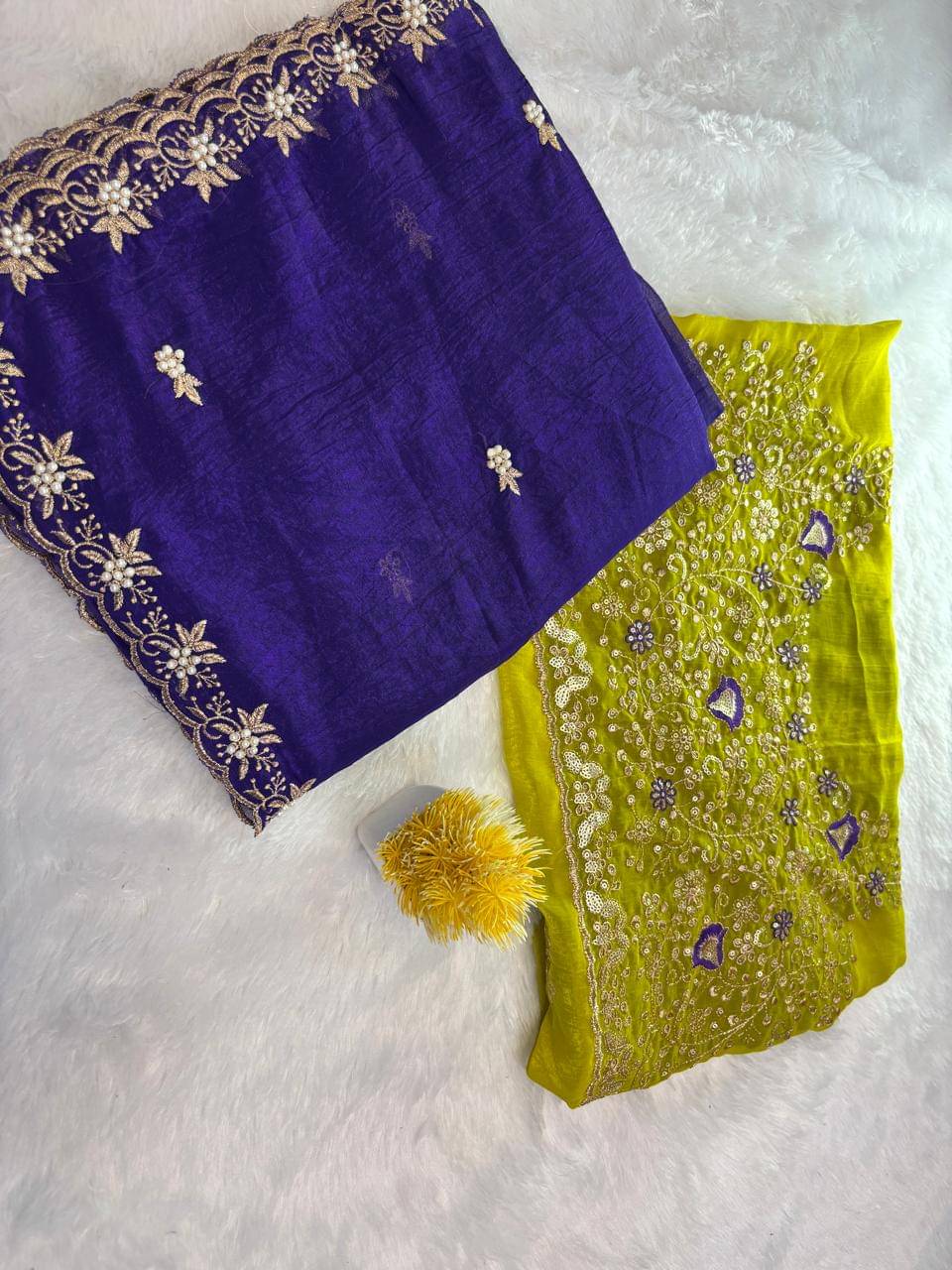     			Sanjana Silks Chanderi Woven Sambalpuri Saree With Unstitched Blouse Piece ( Purple )