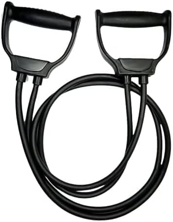     			Shopeleven Rubber Double Toning Tube Black - Heaviest Resistance