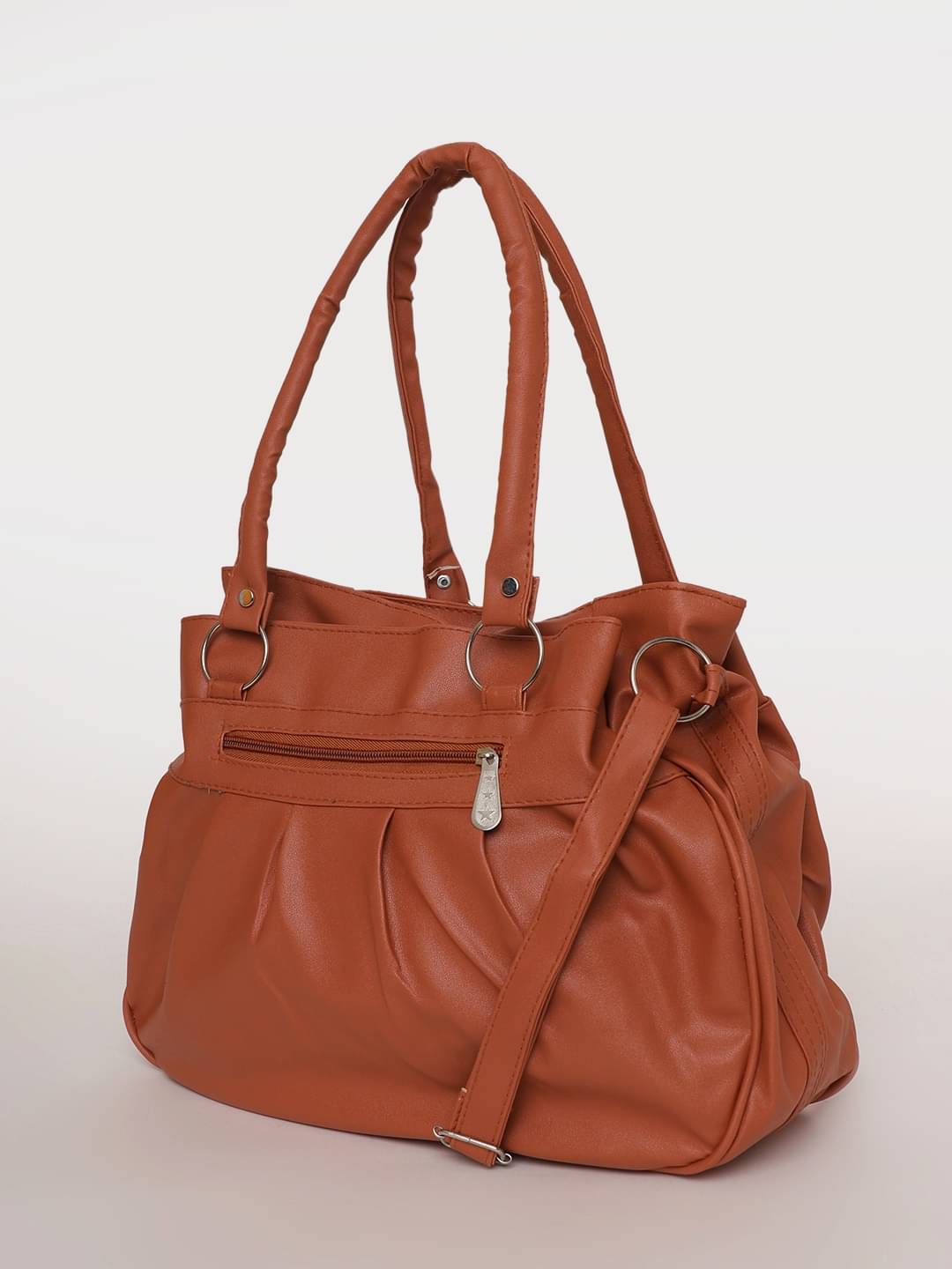     			Springberry Hobo Bag PU Set of 1 ( Brown )