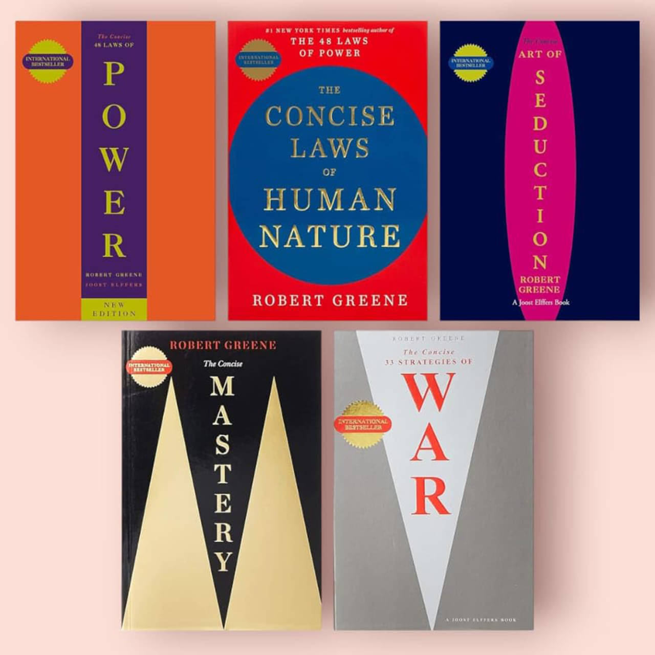 THE CONCISE 48 LAWS OF POWER , MASTERY, LAWS OF HUMAN NATURE, Art of Seduction & 33 STRATEGIES OF WAR THE CONCISE 48 LAWS OF POWER , MASTERY, LAWS OF HUMAN NATURE, Art of Seduction & 33 STRATEGIES OF WAR