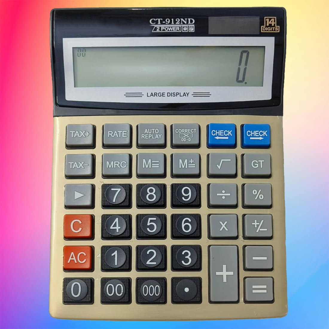 TechTide 12 Digits Basic Calculator TechTide 12 Digits Basic Calculator