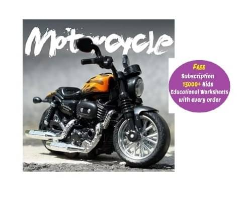 Toonkiz Super Bike Motor Cycle Harley Model Replica Tiny Figure Miniature High Details with Rubber handle & Tires HD Collection Souvenir Diecast Body 1:14 Scale Toonkiz Super Bike Motor Cycle Harley Model Replica Tiny Figure Miniature High Details with Rubber handle & Tires HD Collection Souvenir Diecast Body 1:14 Scale