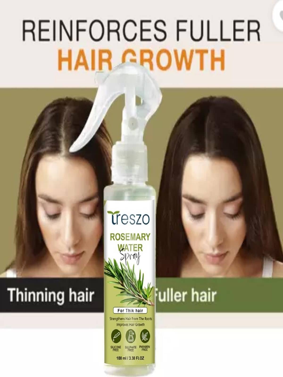 Treszo Rosemary Hair Growth Hair Serum 100 mL