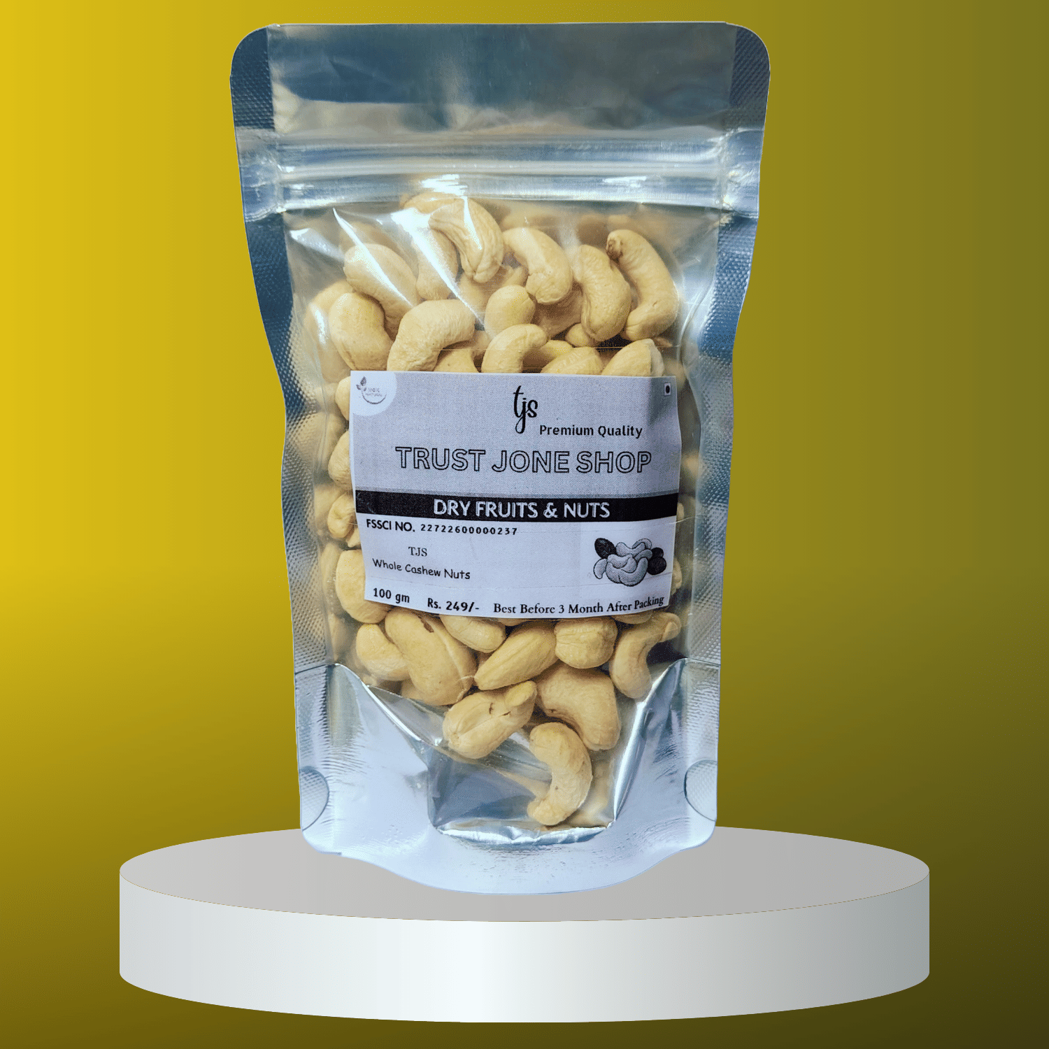 Trust Jone Shop Cashew nut (Kaju) 100 g Trust Jone Shop Cashew nut (Kaju) 100 g