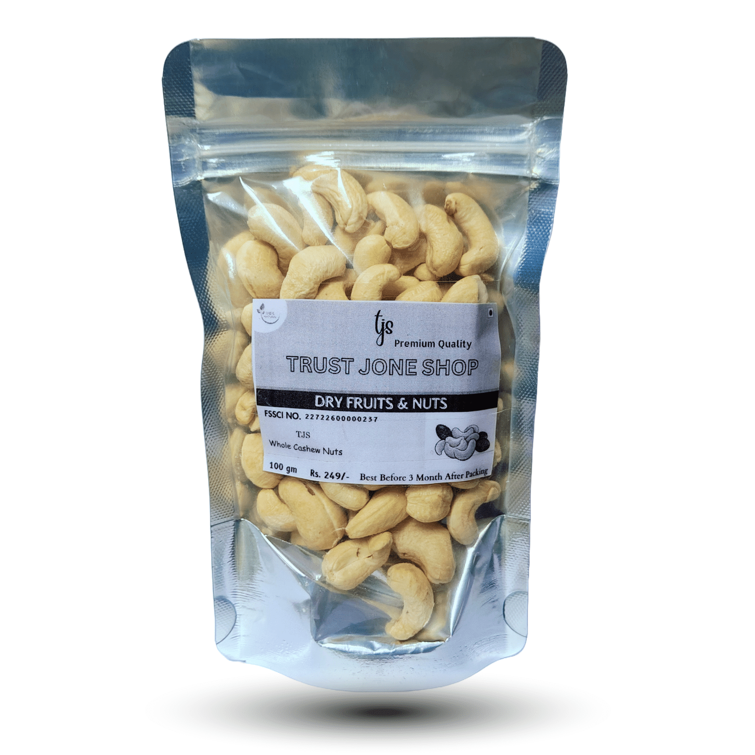     			Trust Jone Shop Cashew nut (Kaju) 100 g
