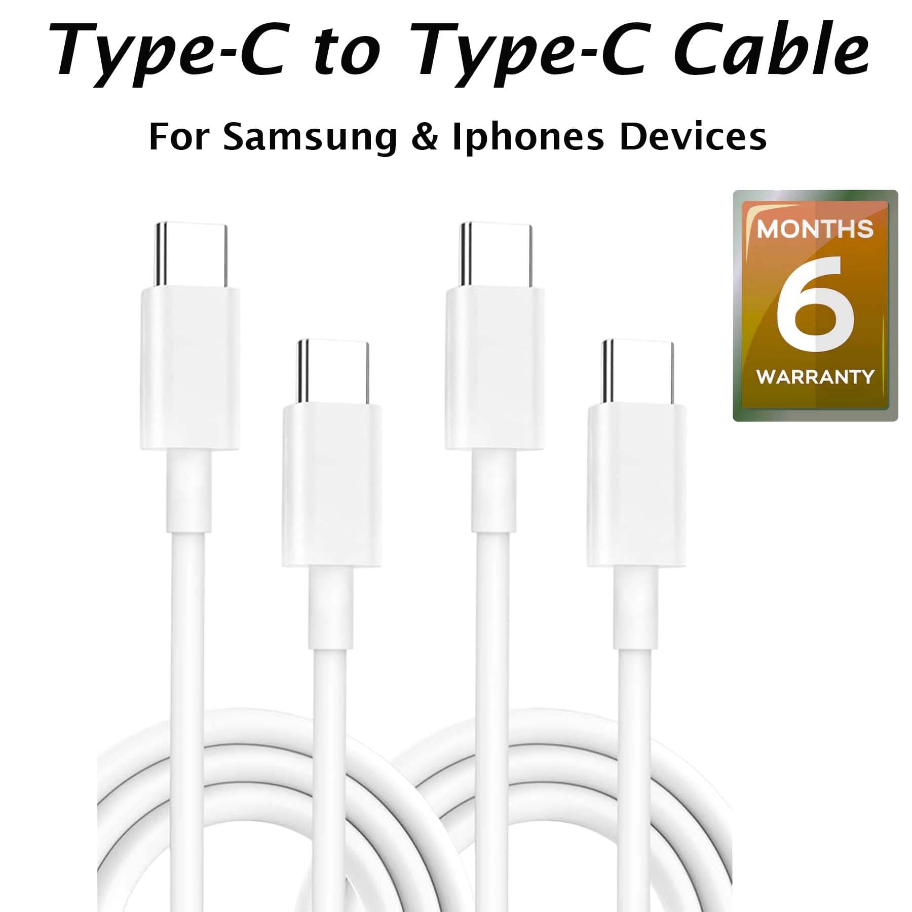    			U7 USB Type-C to Type-C Charging Cable, Fast Charge & Data Sync, Fast Charging Data Cable for Sam-sung & I-phone and other Devices