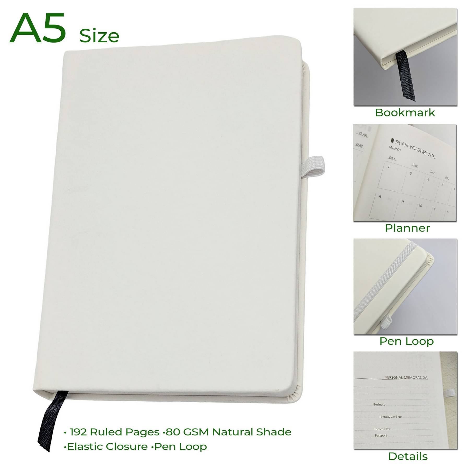     			UJJi - Ruled Diary ( Pack of 1 )