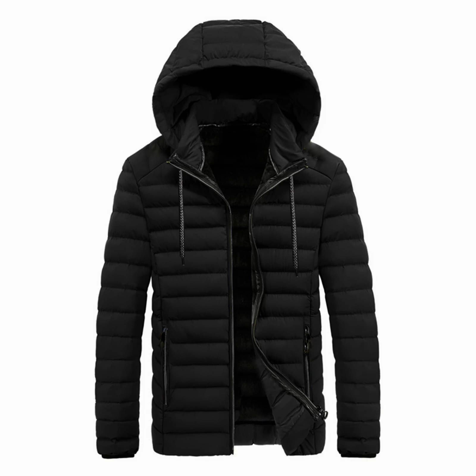     			freaks Polyester Men's Puffer Jacket - Black ( Pack of 1 )
