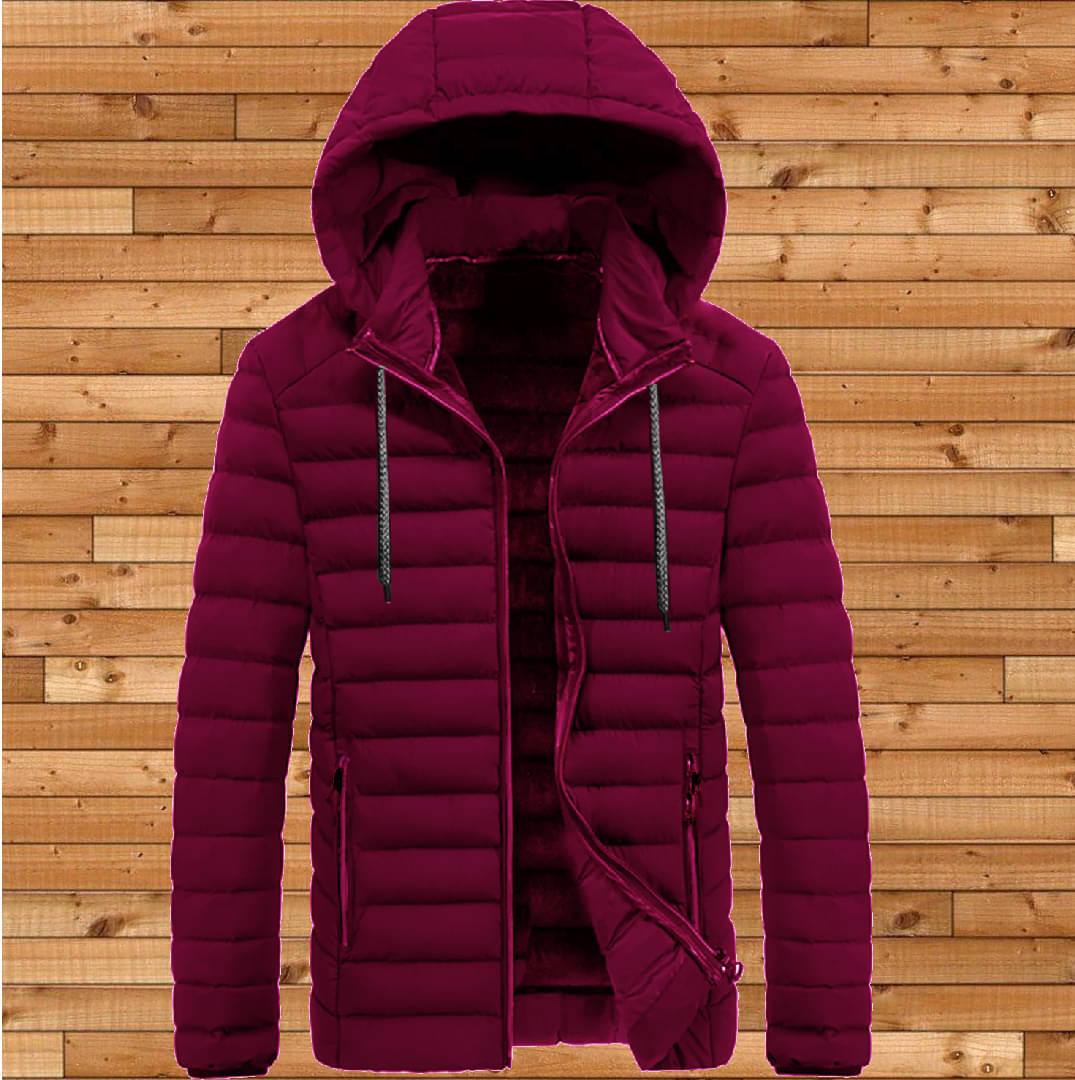 freaks Polyester Men's Puffer Jacket - Maroon ( Pack of 1 ) freaks Polyester Men's Puffer Jacket - Maroon ( Pack of 1 )