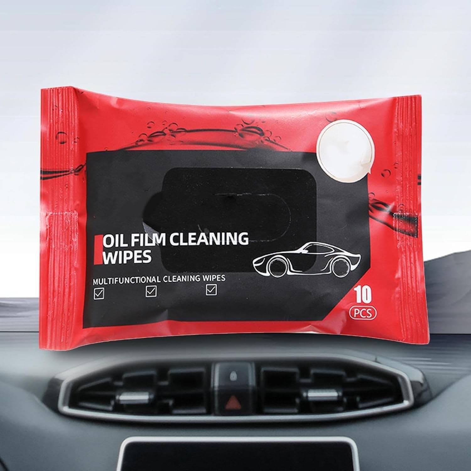     			kramox Car Glass Oil Film Removal Wipes, 40 PC WIPES Automotive Oil Film for Windshield, Window Wipes Car Glass Cleaner Wipes, Multifunctional Wet Wipes for Quick Cleaning Oil Film (pack of 2)
