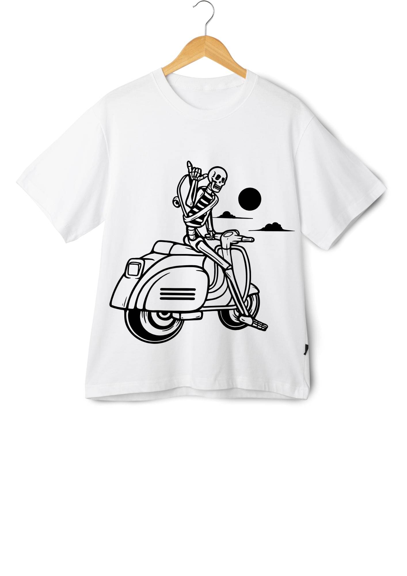     			maddock corp Men Polyester Regular Fit Printed T-Shirt ( White )