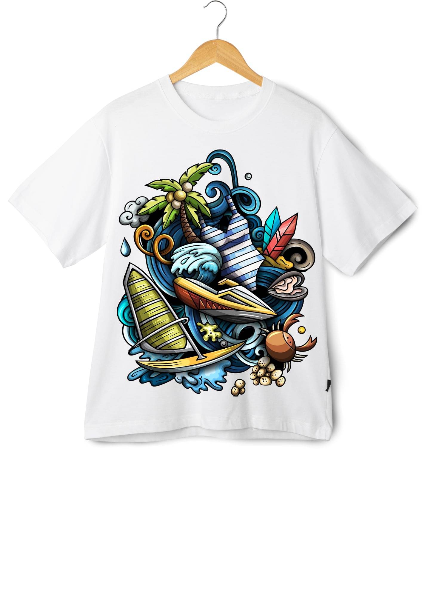 maddock corp Men Polyester Regular Fit Printed T-Shirt ( White ) maddock corp Men Polyester Regular Fit Printed T-Shirt ( White )