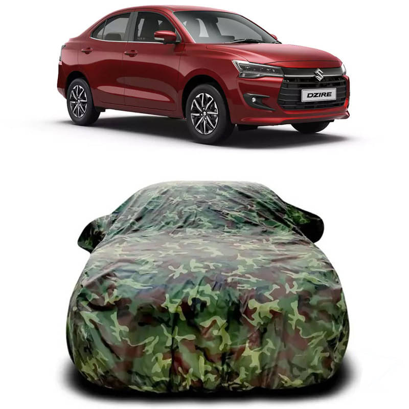 DUFFEL Car Body Cover for Maruti Dzire Without Mirror Poacket (Pack of1, Multicolour) DUFFEL Car Body Cover for Maruti Dzire Without Mirror Poacket (Pack of1, Multicolour)