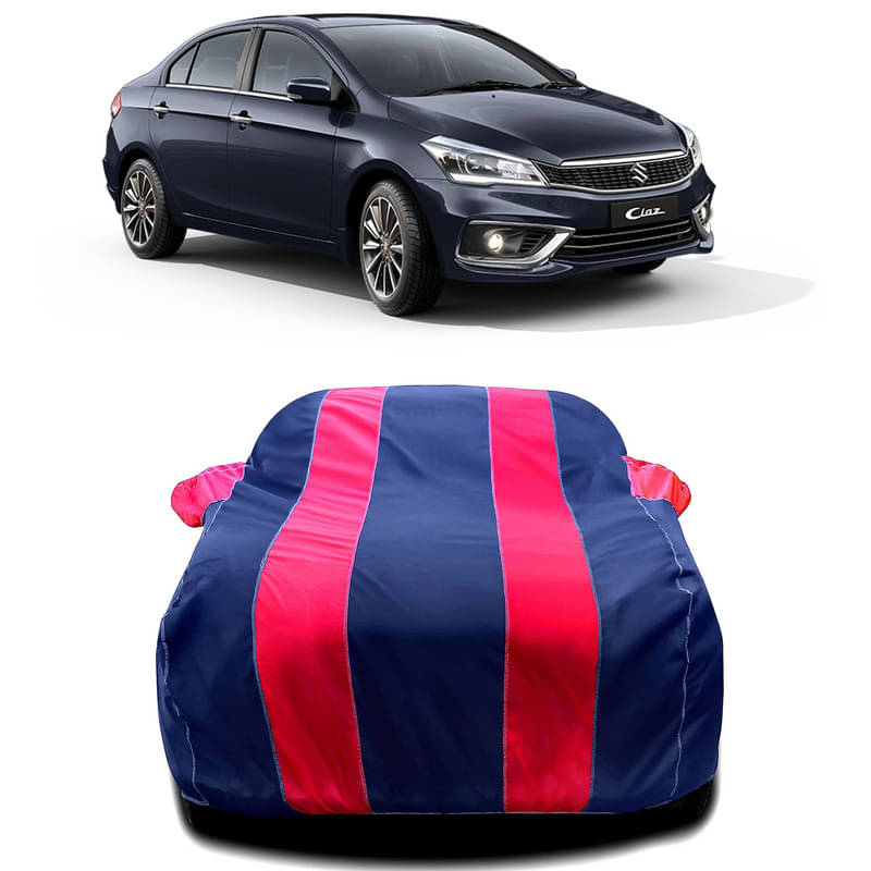     			DUFFEL Car Body Cover for Maruti Ciaz  Without Mirror Poacket (Pack of1, Red)