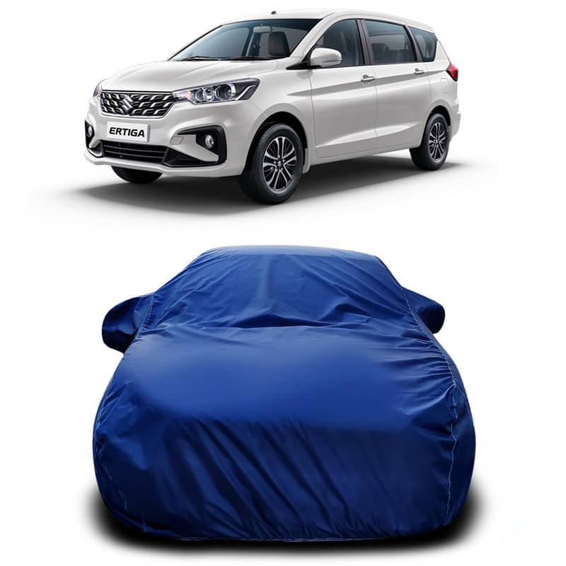 DUFFEL Car Body Cover for Maruti Ertiga Without Mirror Poacket (Pack of1, Blue) DUFFEL Car Body Cover for Maruti Ertiga Without Mirror Poacket (Pack of1, Blue)
